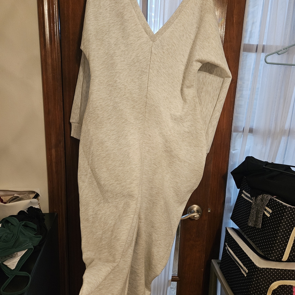 Elegant Gray Women's Dress